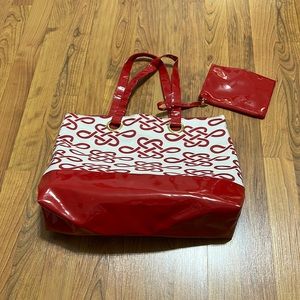 Red tote